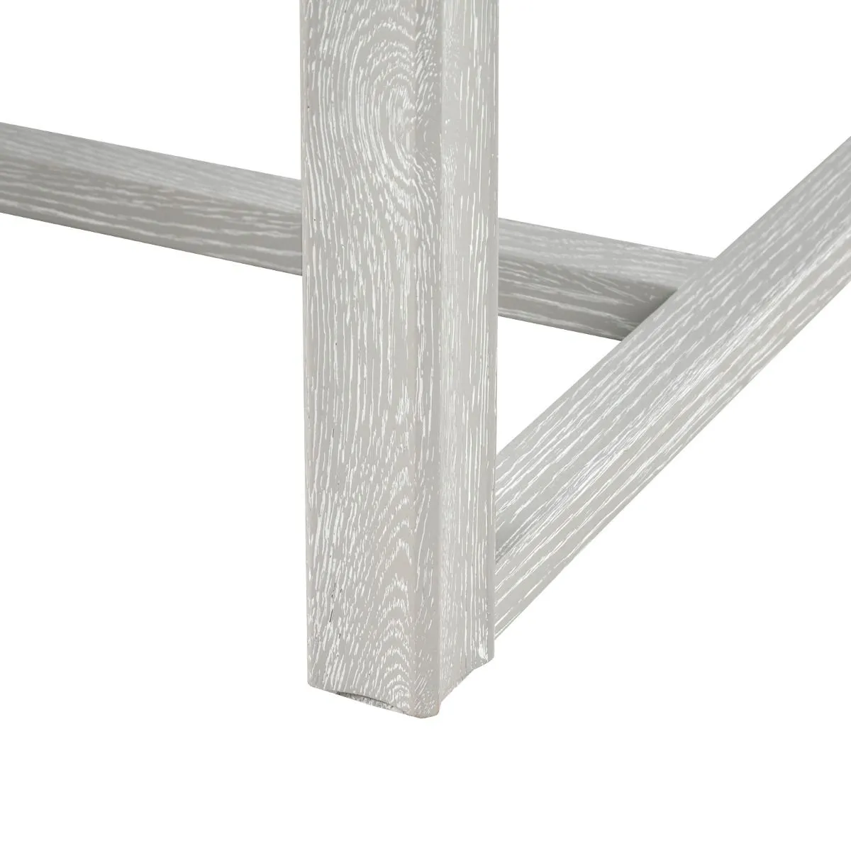 Vivian 1-Drawer Side Table / Soft Gray