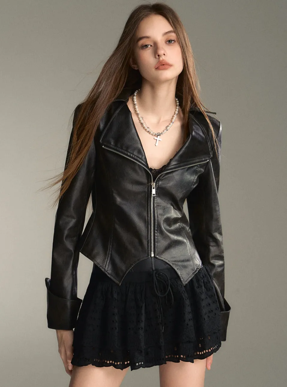Waistband A-Line Skirt