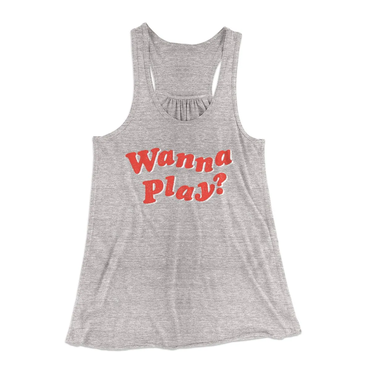 Wanna Play? Women's Flowey Tank Top