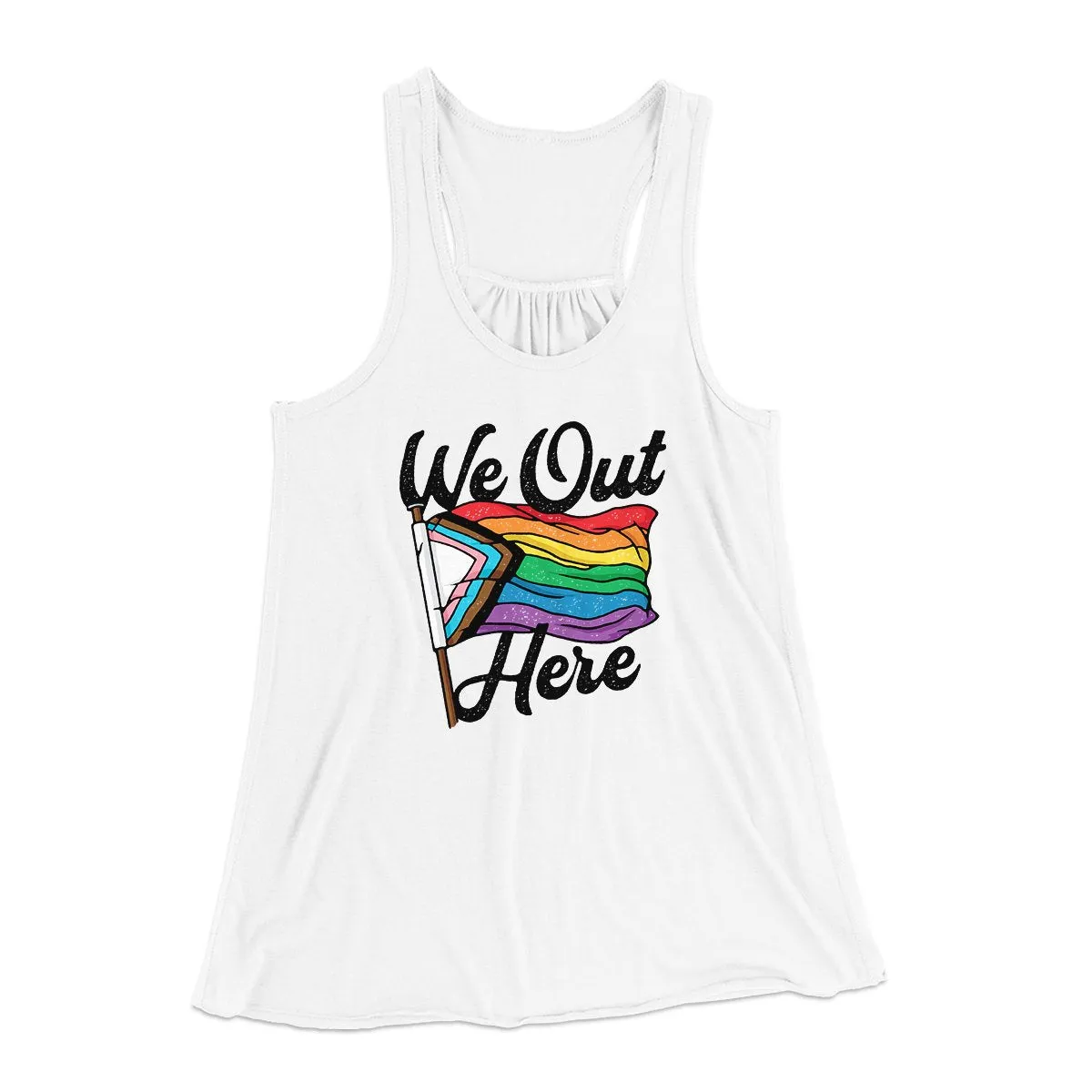 We Out Here Women's Flowey Tank Top