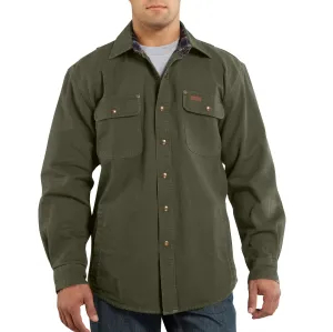 Weathered Canvas Shirt Jac