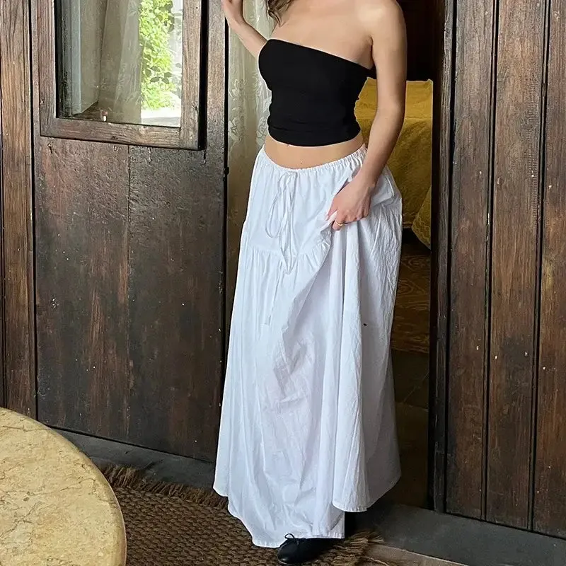 White Maxi Skirt