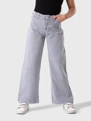 Wide Leg Gabardine Pants