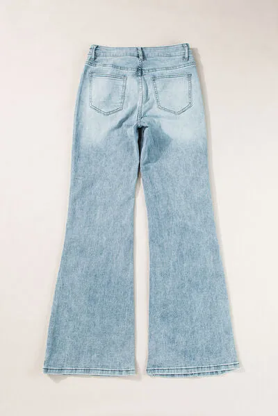 Wide Leg Jeans with Pockets