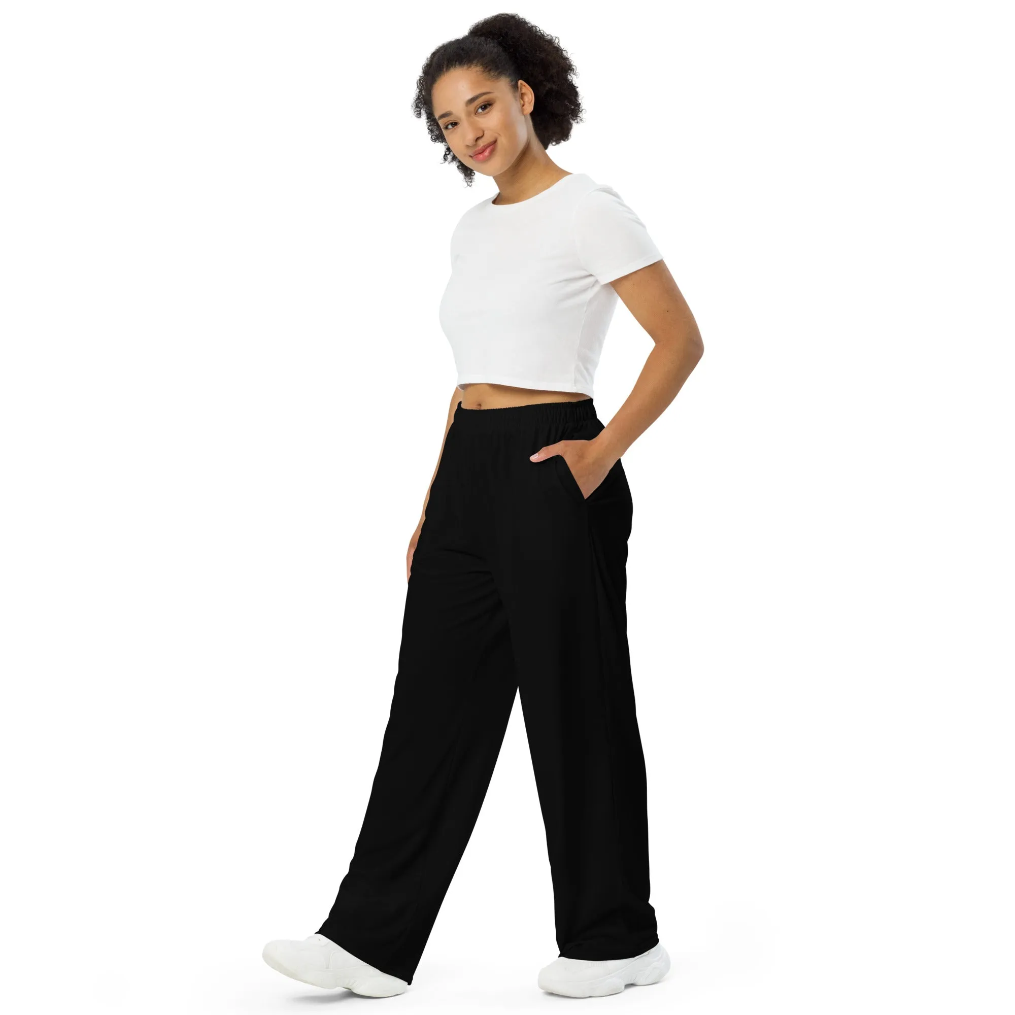 Wide-leg pants - Noir