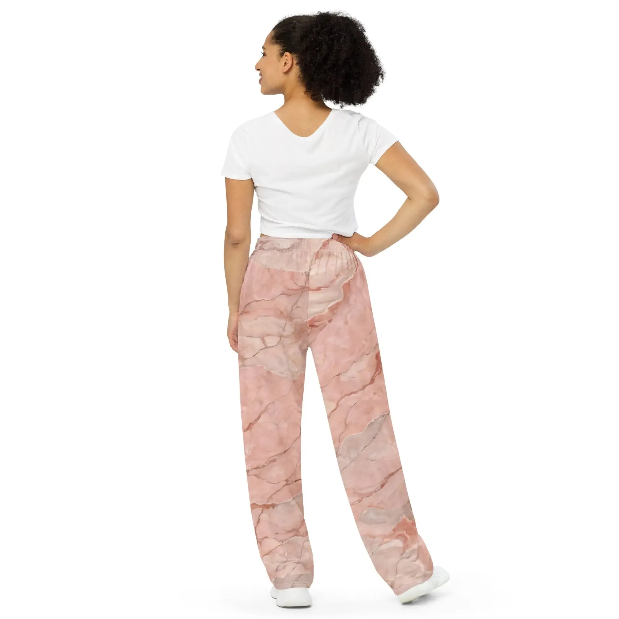 Wide-leg pants Rosa Antica