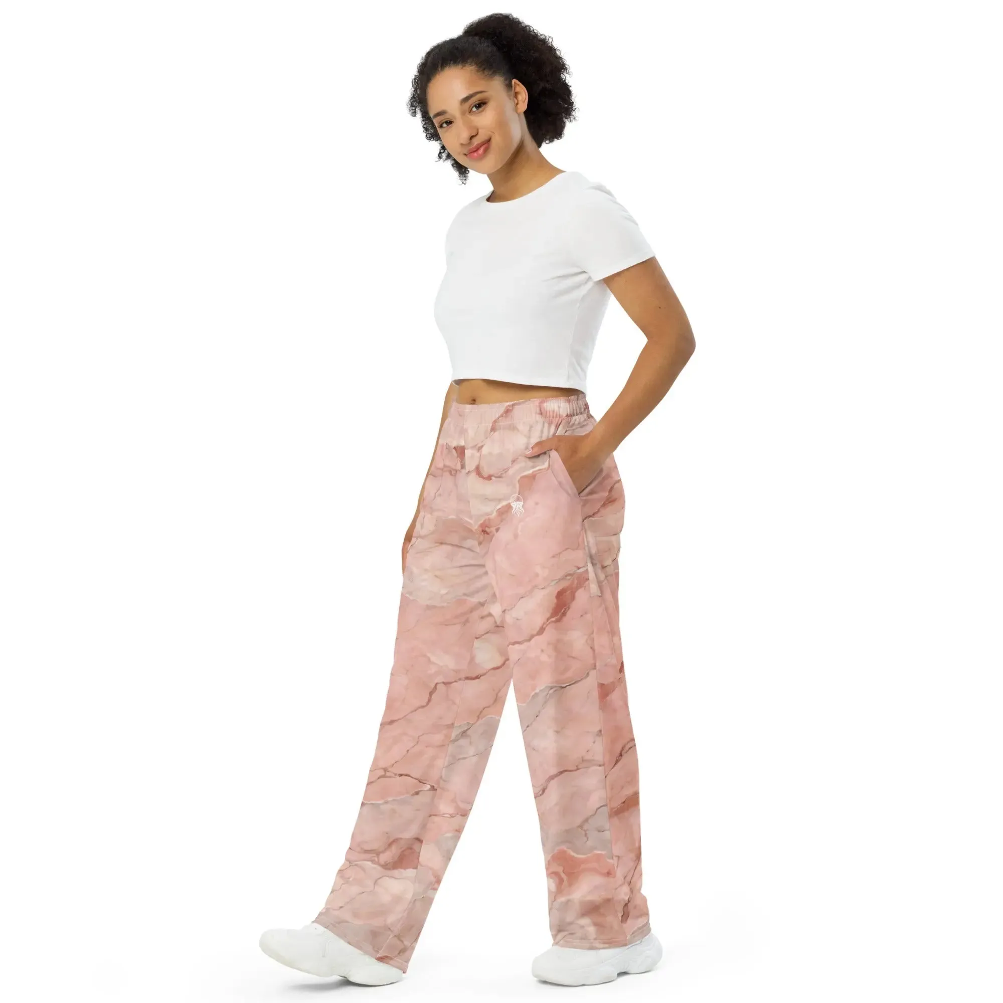 Wide-leg pants Rosa Antica