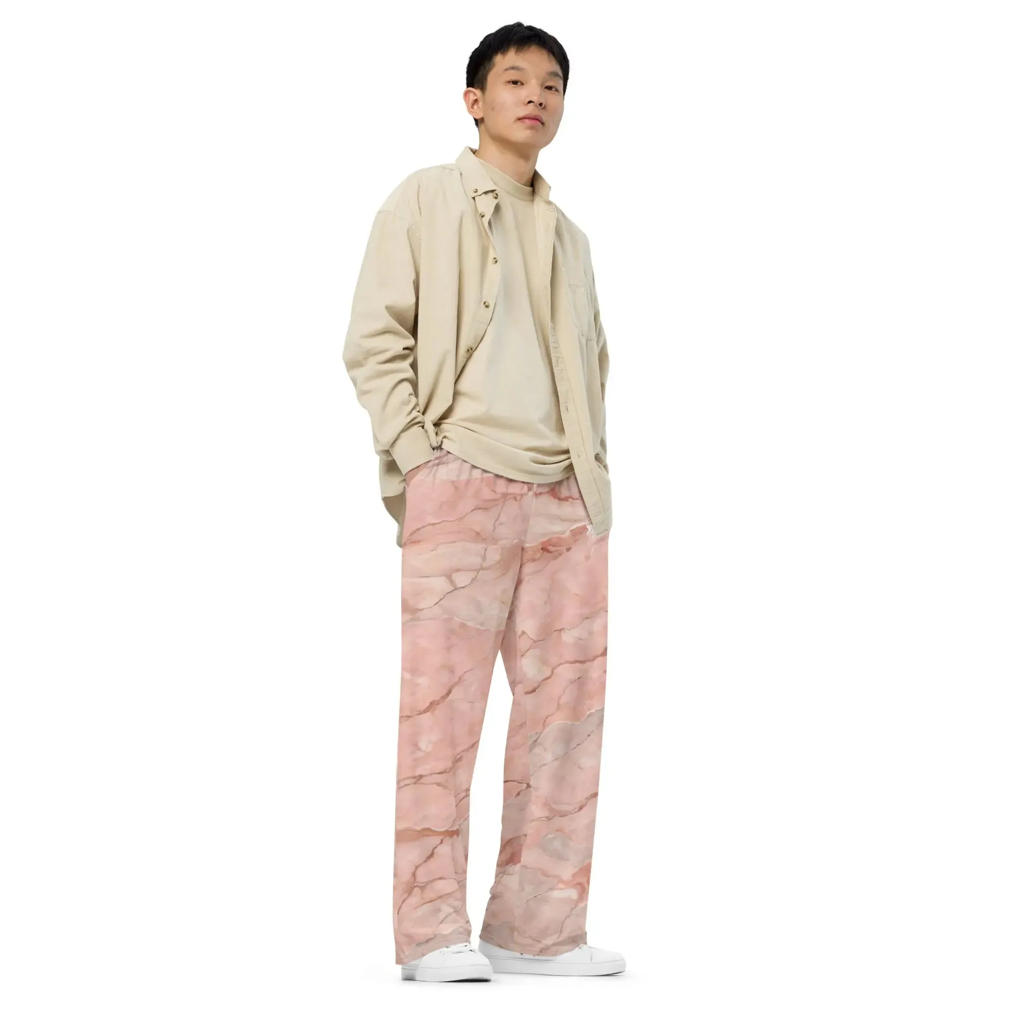 Wide-leg pants Rosa Antica