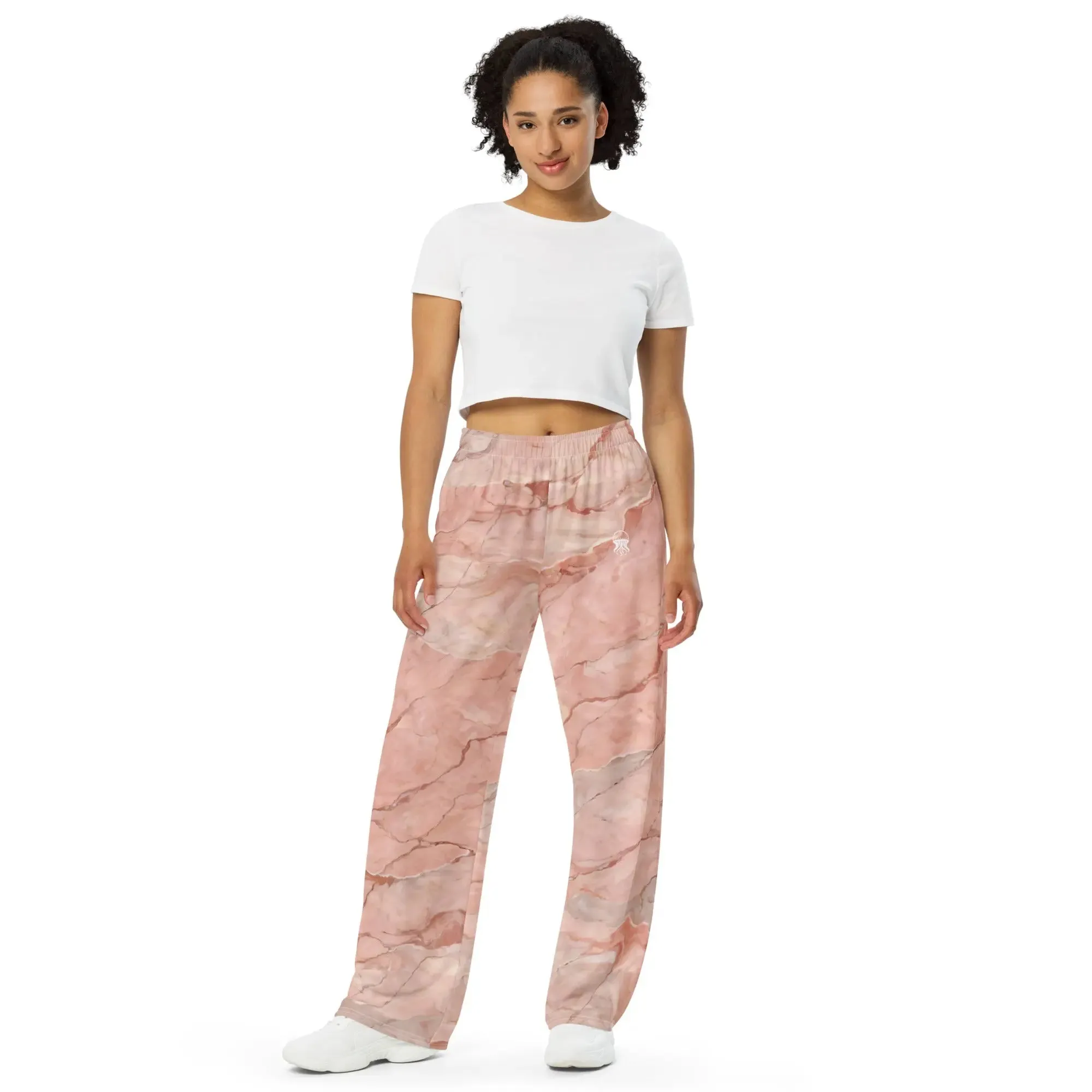 Wide-leg pants Rosa Antica