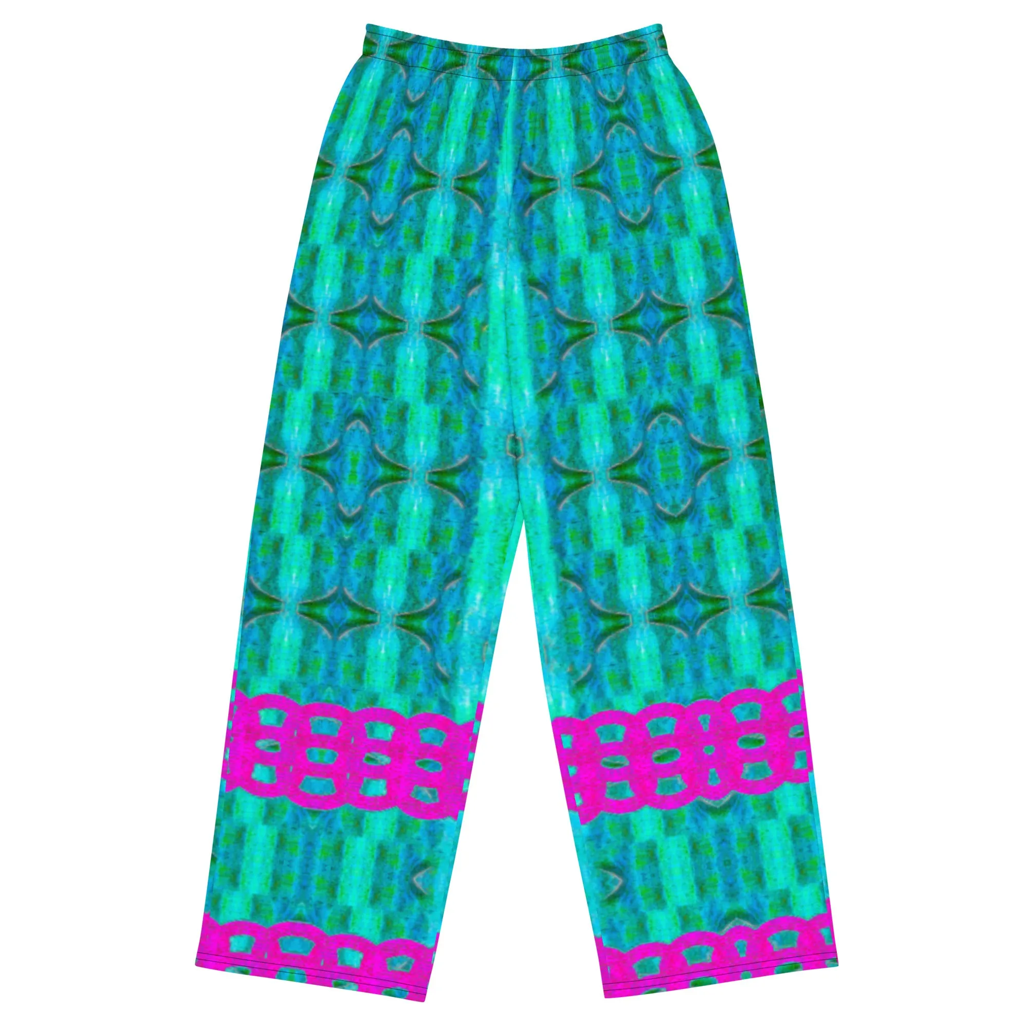 Wide-Leg Pants (Unisex)(Chain Collection) RJSTH@Fabric#8 RJSTHS2022 RJS