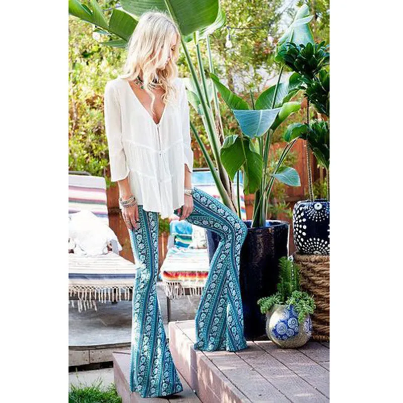 Wide Leg Tie Dye Multicolored Pant