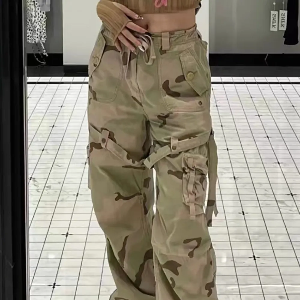 Wide Leg Workwear Pants