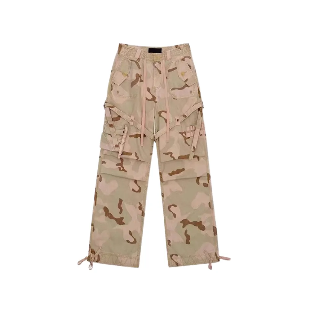 Wide Leg Workwear Pants
