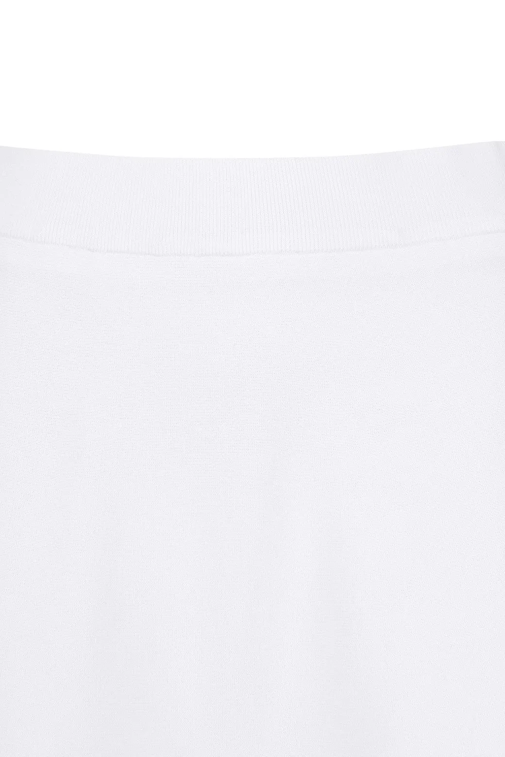 Women's ATHLETIC Tipping A-line Knit Skort White