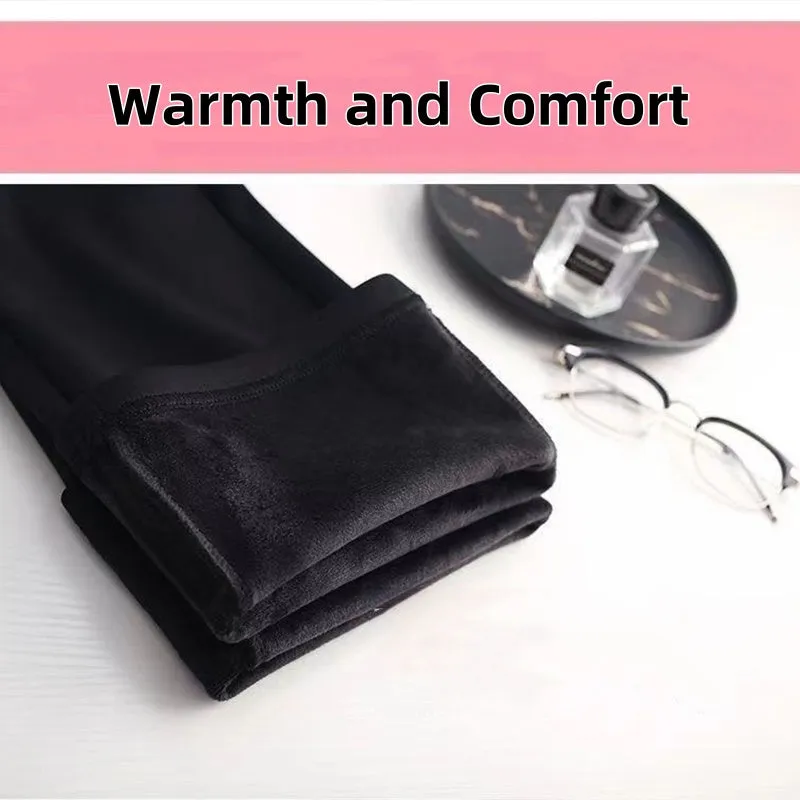Women's Warm 3D Tailored Pants with Pockets