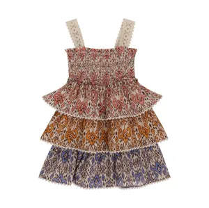 Wylie Spliced Tiered Dress