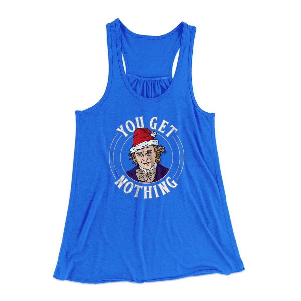 You Get Nothing Women's Flowey Racerback Tank Top