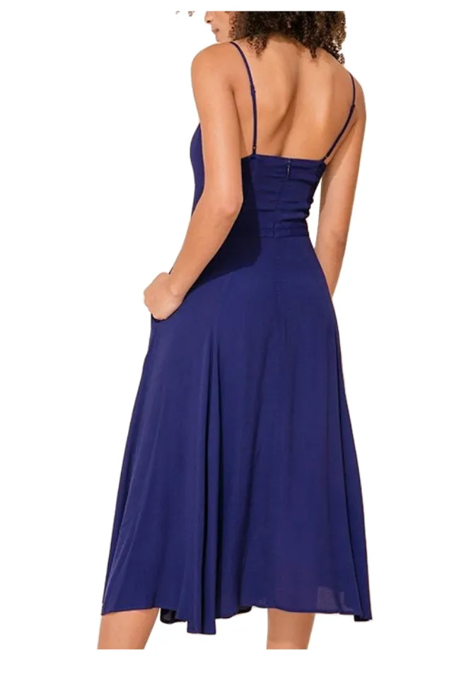 YUMI KIM Women's Navy Pretty Woman Dress #DR17105 NWT