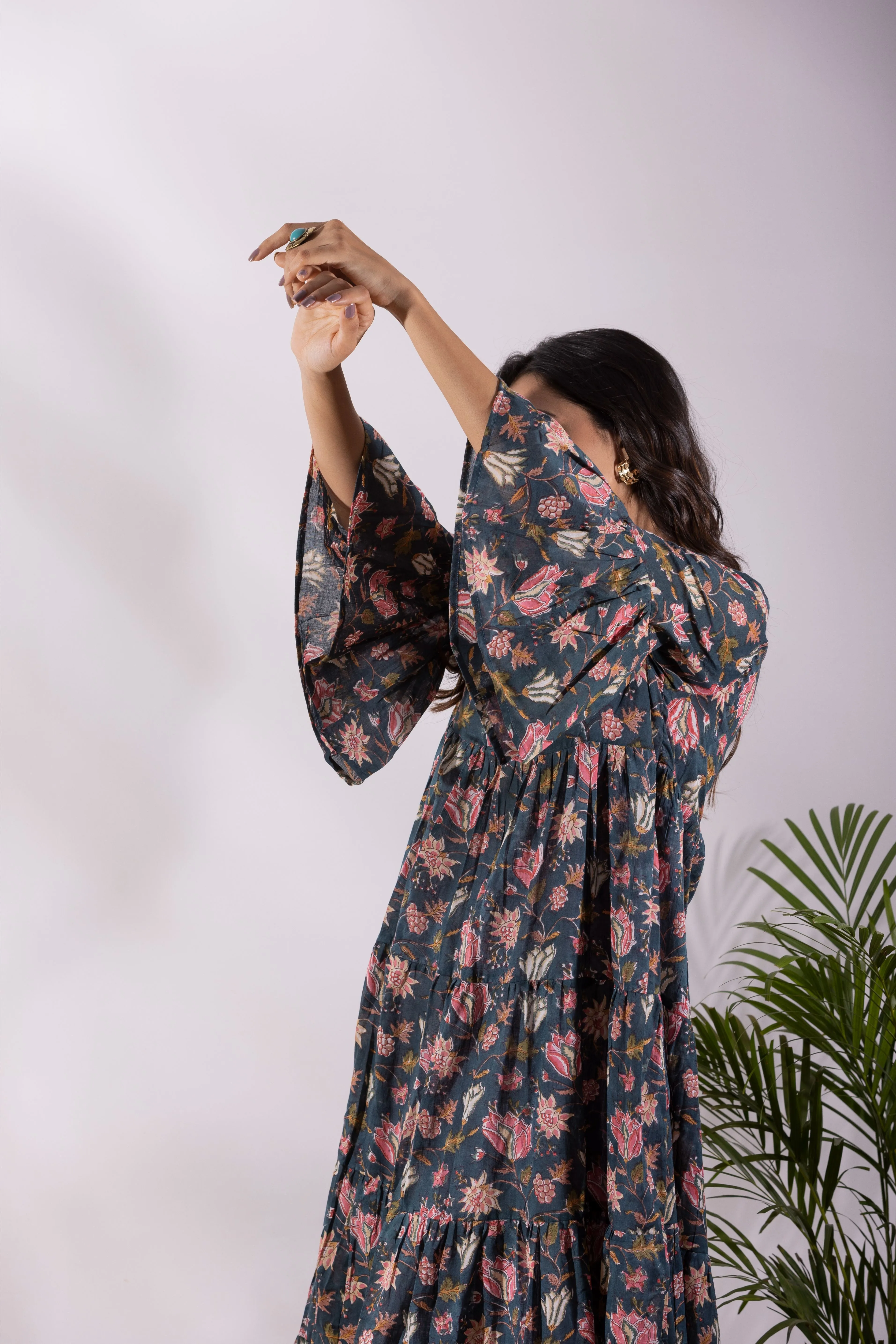 Zaki Tier Ruffle Dress