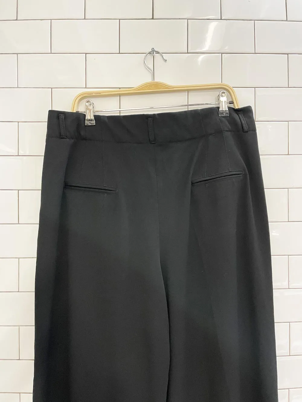 zara wide leg trousers