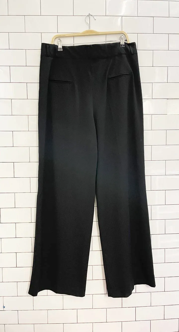 zara wide leg trousers