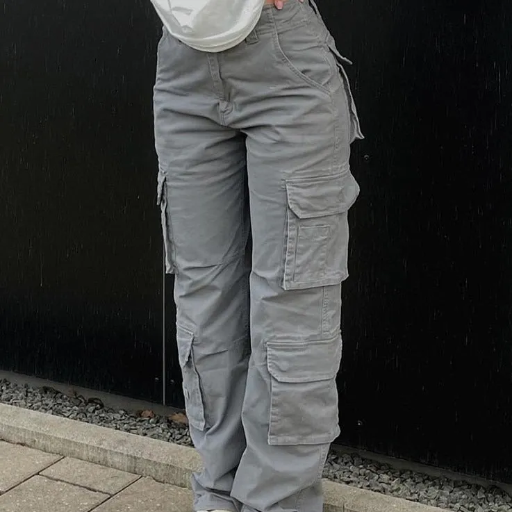 Zibiah - Cargo Pants with Pockets for Women