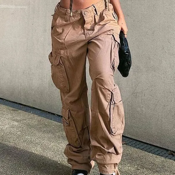 Zibiah - Cargo Pants with Pockets for Women
